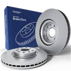 2x Les disques de frein pour Cupra Formentor 0 Crossover (2020-....) - ventilé - 312mm - Tomex - TX 71-12 (essieu avant)