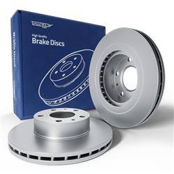 2x Les disques de frein pour Fiat Ducato III Van (2006-....) - ventilé - 280mm - Tomex - TX 70-19 (essieu avant)