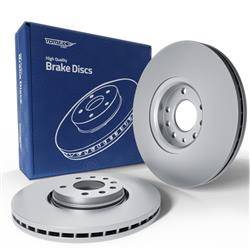 2x Les disques de frein pour Opel Zafira B Monospace (2005-2015) - ventilé - 308mm - Tomex - TX 72-03 (essieu avant)