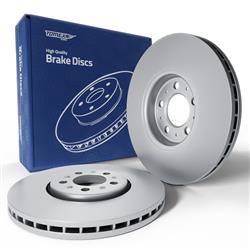 2x Les disques de frein pour Skoda Octavia I Break, Liftback (1997-2010) - ventilé - 288mm - Tomex - TX 72-04 (essieu avant)