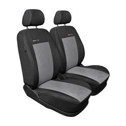 Housses de siège sur mesure pour Volkswagen Caddy III Cargo (2004-2015) seulement les sièges avant - housse siege voiture - couverture siege - Auto-Dekor - Elegance - P-2