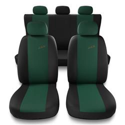 Housses de siège universelles pour Alfa Romeo GT II (2003-2010) - housse siege voiture universelles - couverture siege - vert - Auto-Dekor - XR