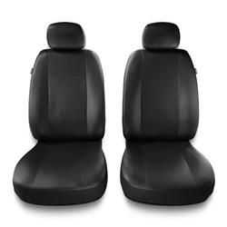 Housses de siège universelles pour Alfa Romeo Giulia II (2015-2019) - housse siege voiture universelles - couverture siege conducteur - noir - Auto-Dekor - Comfort 1+1