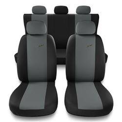 Housses de siège universelles pour Hyundai ix35 (2010-2015) - housse siege voiture universelles - couverture siege - gris - Auto-Dekor - XR