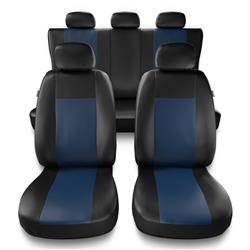 Housses de siège universelles pour Nissan Juke (2010-2019) - housse siege voiture universelles - couverture siege - bleu - Auto-Dekor - Comfort