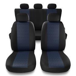 Housses de siège universelles pour Peugeot Bipper (2009-2016) - housse siege voiture universelles - couverture siege - bleu - Auto-Dekor - Profi