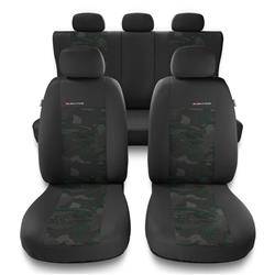 Housses de siège universelles pour Seat Exeo (2009-2013) - housse siege voiture universelles - couverture siege - vert - Auto-Dekor - Elegance