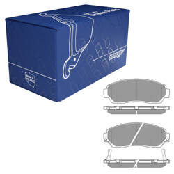 Plaquettes de frein pour Honda Odyssey III Monospace (2004-2010) - Tomex - TX 19-33 (essieu avant)