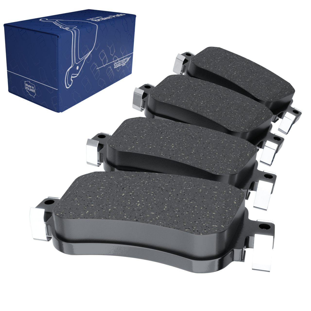 Plaquettes de frein pour Seat Alhambra II Monospace (2015-2020) - Tomex - TX 17-32 (essieu arrière)