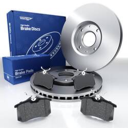 Plaquettes + disques de frein pour Citroen DS3 I Hayon (2015-2015) - Tomex - TX 16-24 + TX 70-24 (essieu avant)