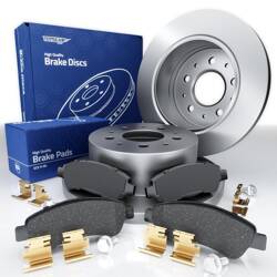 Plaquettes + disques de frein pour Fiat Ducato III Van (2006-2014) - Tomex - TX 14-41 + TX 70-61 (essieu arrière)