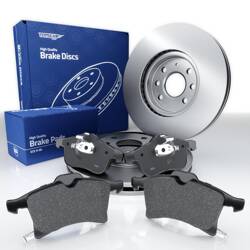 Plaquettes + disques de frein pour Opel Astra H GTC Hayon (2005-2010) - Tomex - TX 13-00 + TX 71-20 (essieu avant)