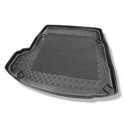 Tapis de coffre pour Audi A4 B5 Berline (1995-10.2001) - bac de coffre - protection de coffre voiture - Aristar - Standard - banquette arrière fixe; sans CD / navigation è Gauche