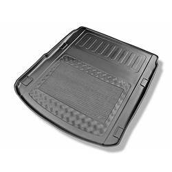 Tapis de coffre pour Audi A6 C8 4H Berline (06.2018-....) - bac de coffre - protection de coffre voiture - Aristar - Standard - aussi pour la version Quattro