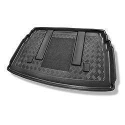 Tapis de coffre pour Ssangyong Rodius Monospace (2005-12.2011) - bac de coffre - protection de coffre voiture - Aristar - Standard - derrière troisième rangée de sièges