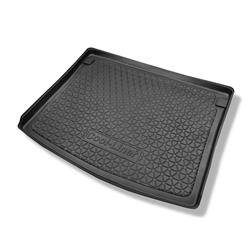 Tapis de coffre pour Volkswagen Caddy Startline Break (2003-10.2020) - bac de coffre - protection de coffre voiture - Aristar - Cool liner - 5 places; tôle sur les parois latérales du coffre