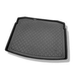 Tapis de coffre pour Volkswagen Golf VI 5K Comfortline Hayon (09.2008-09.2012) - bac de coffre - protection de coffre voiture - Aristar - Guardliner - avec roue de secours à usage temporaire ou kit de réparation