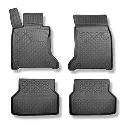 Tapis de sol en TPE pour BMW Série 5 E61 Touring (06.2004-2010) - tapis de voiture - noir - Aristar - Guardliner