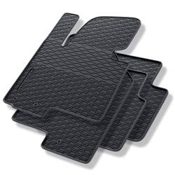 Tapis de sol en caoutchouc pour Kia Sportage III (2010-2016) - tapis de voiture - noir - Geyer & Hosaja - 830/4C