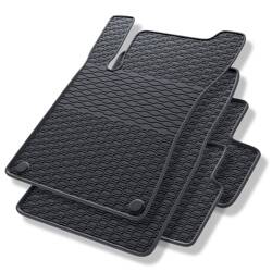 Tapis de sol en caoutchouc pour Mercedes-Benz GLA H247 (2019-....) - tapis de voiture - noir - Geyer & Hosaja - 905/4C