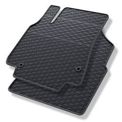 Tapis de sol en caoutchouc pour Peugeot Partner (2008-2018) - tapis de voiture - noir - Geyer & Hosaja - 845/2C