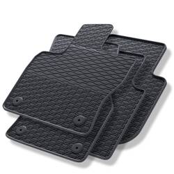 Tapis de sol en caoutchouc pour Seat Tarraco (2018-....) - tapis de voiture - noir - Geyer & Hosaja - 904/4C