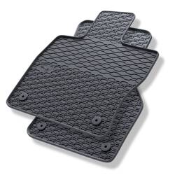 Tapis de sol en caoutchouc pour Skoda Octavia IV (2019-....) - tapis de voiture - noir - Geyer & Hosaja - 815/2C