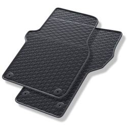 Tapis de sol en caoutchouc pour Volkswagen Crafter II (2017-....) - tapis de voiture - noir - Geyer & Hosaja - 890/2C