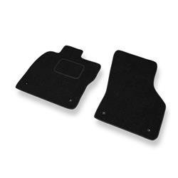 Tapis de sol feutre pour Audi A3 III 8V (2012-2020) - tapis de voiture - noir - DGS Autodywan