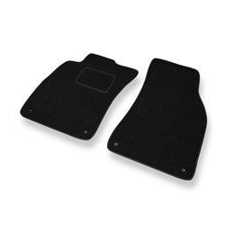 Tapis de sol feutre pour Audi A6 III C6 (2004-2006) - tapis de voiture - noir - DGS Autodywan