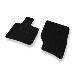 Tapis de sol feutre pour Audi Q7 I (2005-2015) - tapis de voiture - noir - DGS Autodywan