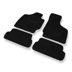 Tapis de sol feutre pour Audi TT II 8J (2006-2014) - tapis de voiture - noir - DGS Autodywan