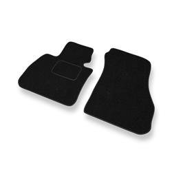 Tapis de sol feutre pour BMW 2 (2015-....) - tapis de voiture - noir - DGS Autodywan