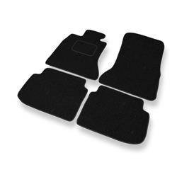 Tapis de sol feutre pour BMW 5 F07 (2008-2017) - tapis de voiture - noir - DGS Autodywan