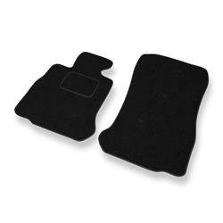 Tapis de sol feutre pour BMW 6 M6 F13 (2012-2018) - tapis de voiture - noir - DGS Autodywan