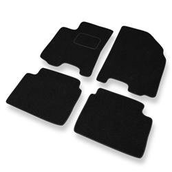 Tapis de sol feutre pour Chevrolet Lacetti (2003-2009) - tapis de voiture - noir - DGS Autodywan