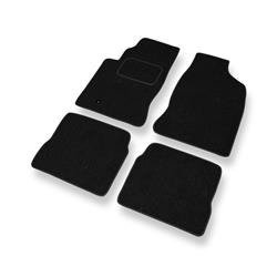 Tapis de sol feutre pour Chrysler PT Cruiser Automat (2000-2010) - tapis de voiture - noir - DGS Autodywan