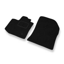 Tapis de sol feutre pour Dacia Lodgy (2012-....) - tapis de voiture - noir - DGS Autodywan