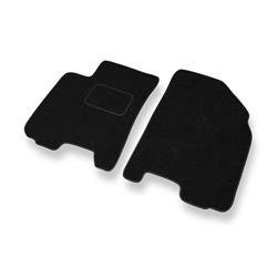 Tapis de sol feutre pour Daewoo Kalos (2002-2011) - tapis de voiture - noir - DGS Autodywan