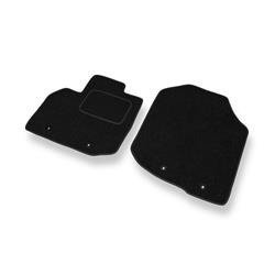 Tapis de sol feutre pour Honda City V (2009-2011) - tapis de voiture - noir - DGS Autodywan