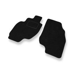 Tapis de sol feutre pour Hyundai Coupe II (1999-2002) - tapis de voiture - noir - DGS Autodywan