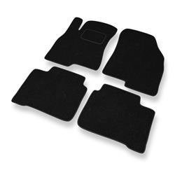 Tapis de sol feutre pour Hyundai Sonata III (1998-2004) - tapis de voiture - noir - DGS Autodywan