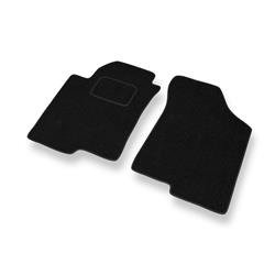 Tapis de sol feutre pour Kia Cerato I (2003-2008) - tapis de voiture - noir - DGS Autodywan