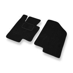 Tapis de sol feutre pour Kia Optima III (2011-2014) - tapis de voiture - noir - DGS Autodywan