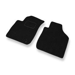 Tapis de sol feutre pour Kia Rio I (2000-2005) - tapis de voiture - noir - DGS Autodywan