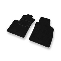 Tapis de sol feutre pour Lancia Ypsilon IV (2011-....) - tapis de voiture - noir - DGS Autodywan