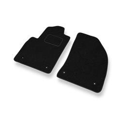 Tapis de sol feutre pour Mazda 2 II (2003-2007) - tapis de voiture - noir - DGS Autodywan