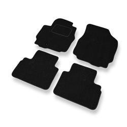 Tapis de sol feutre pour Mazda Tribute I (2000-2007) - tapis de voiture - noir - DGS Autodywan