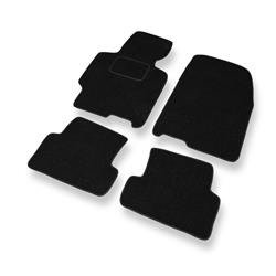 Tapis de sol feutre pour Mazda Xedos 6 (1992-1999) - tapis de voiture - noir - DGS Autodywan