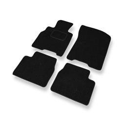 Tapis de sol feutre pour Mazda Xedos 9 (1993-2003) - tapis de voiture - noir - DGS Autodywan